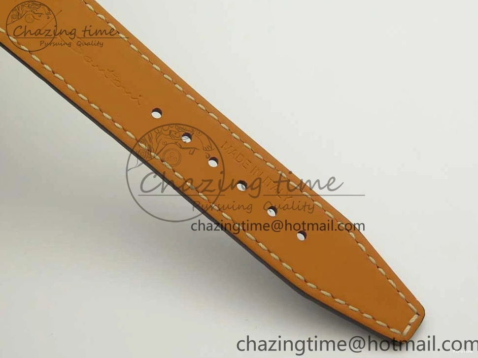 MIROTIME 0102 Portofino IW458101 SS MK 1:1 Best Edition Blue Dial On Blue Leather Strap MIYOTA MoistureWicking 7168